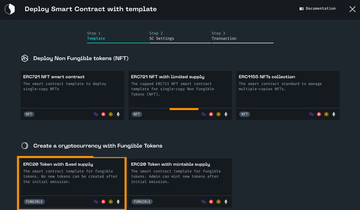 create smart contracts